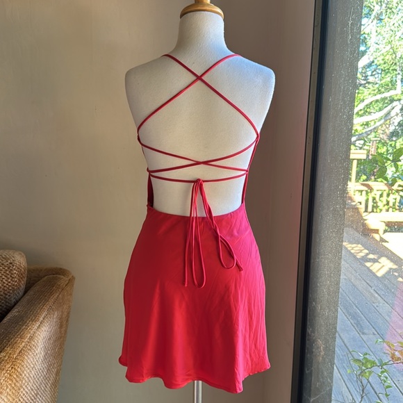 Princess Polly Tie Back Mini Dress - Picture 4 of 7